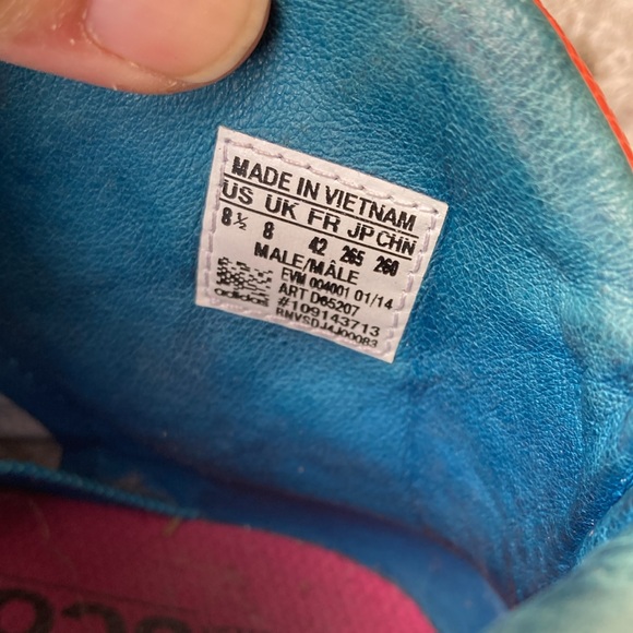 Jeremy Scott Adidas Bones sneakers 8.5 men’s or 10 women - Picture 7 of 7